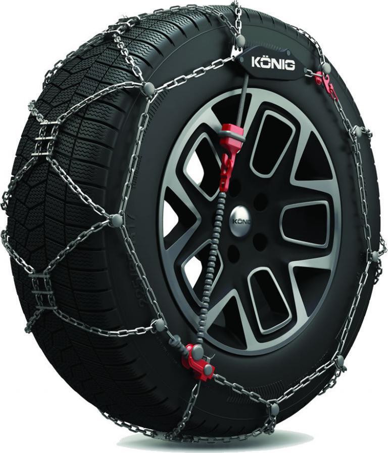 Catene Da Neve 12 Mm Per SUV E 4x4 - Misura 235/65 R17, Omologate ONorm 5117 - Foto 10