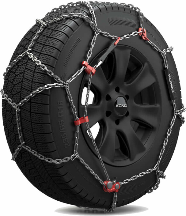 Catene da neve omologate S-16 SUV, Camper, Furgoni - Showdrive - Gruppo  23,5 - 16'' - 205/