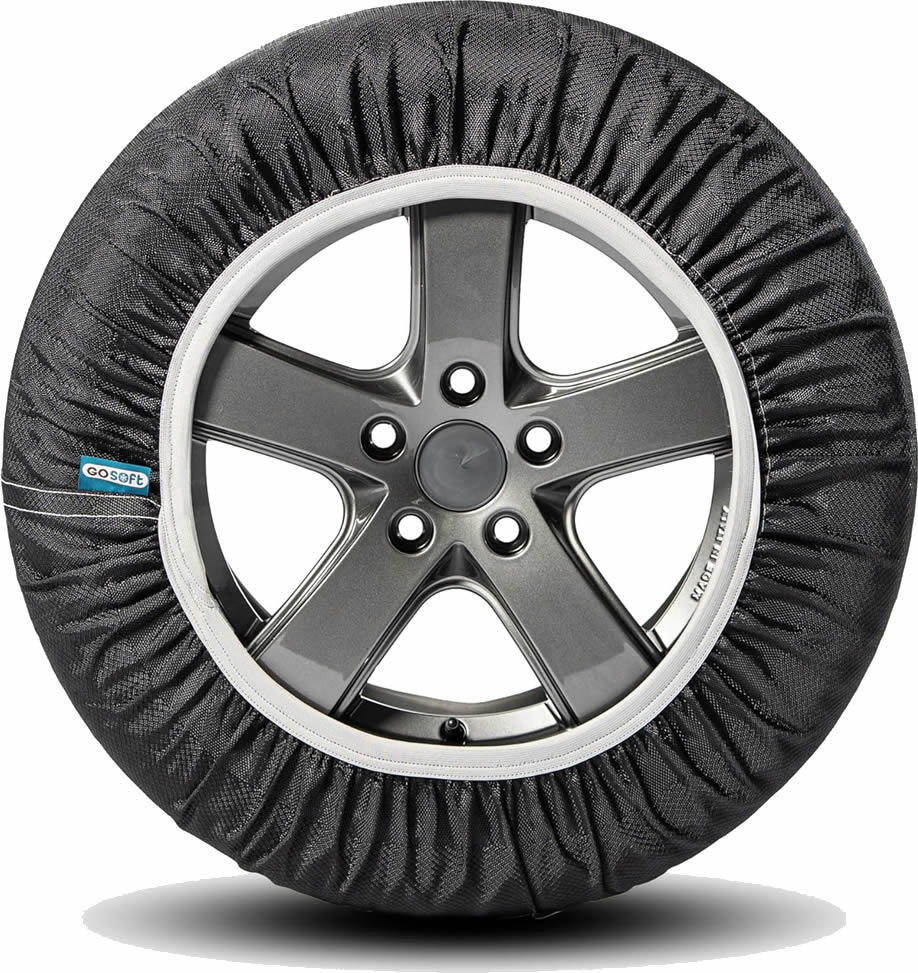 Calze Da Neve R.EVOLUTION - Omologate Italia RRR - Alternative A Catene - Taglia S, Rosso - Foto 14