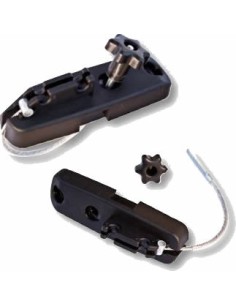 Kit di fissaggio Elegance per barre fino a 90mm - prezzo per 4 attacchi