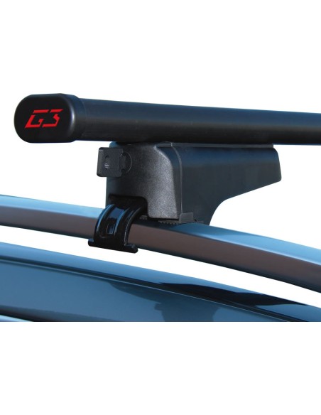 Clop G3 1100 mm + G368904 barre portatutto in acciaio