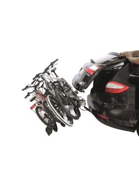 Peruzzo Portabici Gancio Traino Siena 668/4 4 bici acciaio